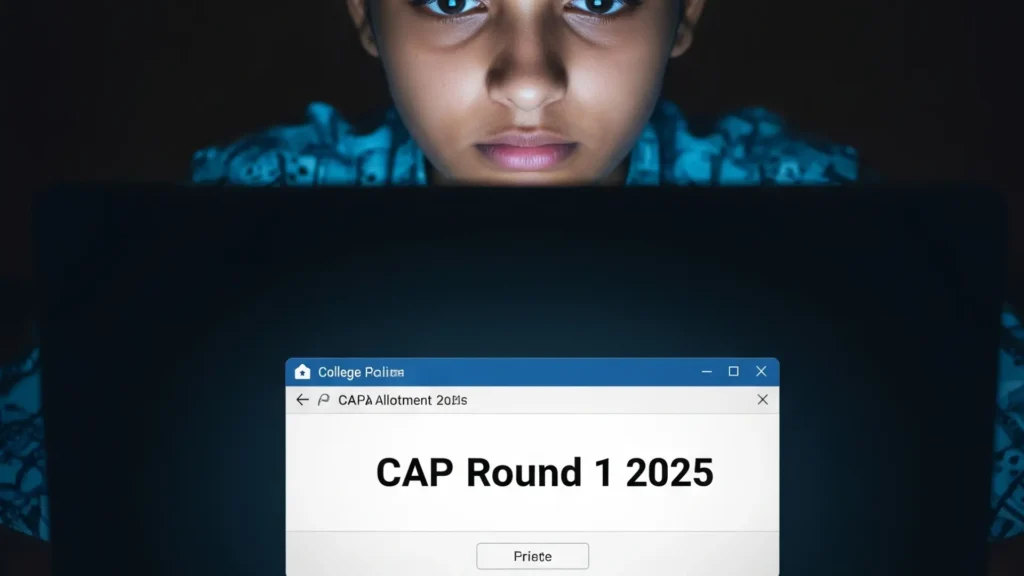 Mht cet cap round 1 seat allotment