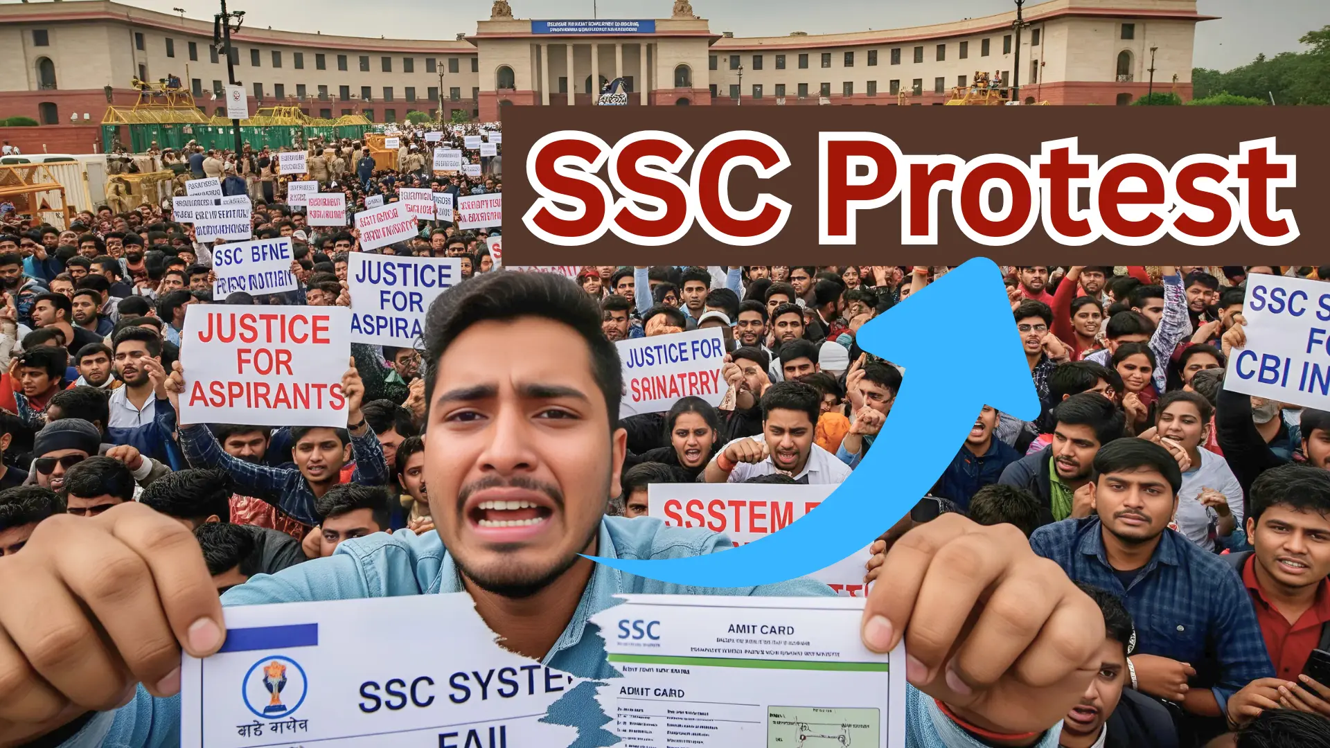 SSC Protest