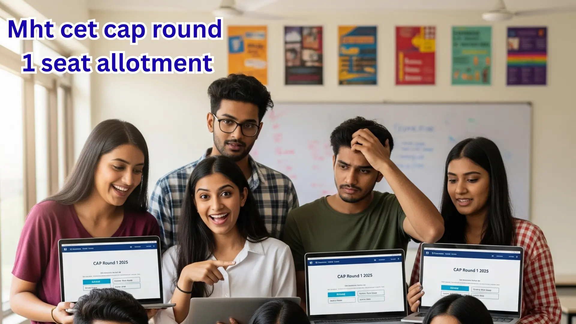 Mht cet cap round 1 seat allotment